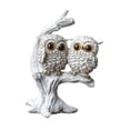 thumbnail image 5 of Baoblaze Owl Figurine Creative Cute Ornament Animal Sculpture for Desk Bedroom Office 12.5x9.3x18.5cm, 5 of 8