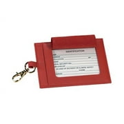 Large Luggage Tag in Genuine Leather