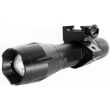 1200 lUMEN HUNTING FLASHLIGHT WEAVER MOUNTED FOR RIFLES AND