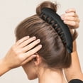 thumbnail image 5 of Elegant Black Curved Hair Clip With Teeth For Secure Hold And Versatile Styling For Everyday Wear And Cute Hair Hair Clips for Girls Clip Thick Hair Hair Clip for Long Hair Banana Clips Hair, 5 of 5