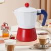 Gnmfd Home Coffee Maker Pot Hand Brew Coffee Extraction, Multi-Heat Source Compatible, Easy Operation, Removable Components for Easy Cleaning, Ideal for Kitchen, Office and Home Brewing