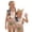 Beige(American Flag Floral Print), variant on Girls Swimsuit Size 7 One Piece Swimsuit Summer 1776 American Flag Floral Print Bikini Sets Swimming Flutter Sleeve Beach Vacation Freedom Cute Bathing Suits Sky Blue 2-3 Years