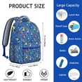 thumbnail image 6 of Dinosaur Backpack for University - Roomy & Sturdy, Water-Resistant, Padded Back Support, 6 of 6
