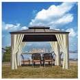 thumbnail image 2 of Cocomy Rideau d'Extérieur - Rideau de Véranda pour Déco de Jardin, Rideaux Résistants à la Chaleur, Isolés Thermiquement, Imperméables, Occultants pour Maison, Patio, Pelouse, Pergola, 2 of 4