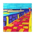 thumbnail image 1 of Seawall: A Fauve Dream - Canvas, 1 of 10