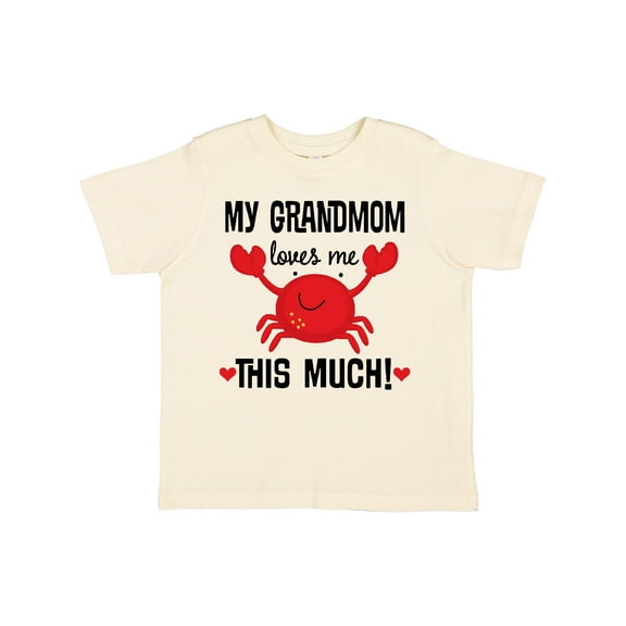 Inktastic Grandmom Loves Me Grandchild Boys or Girls Toddler T-Shirt