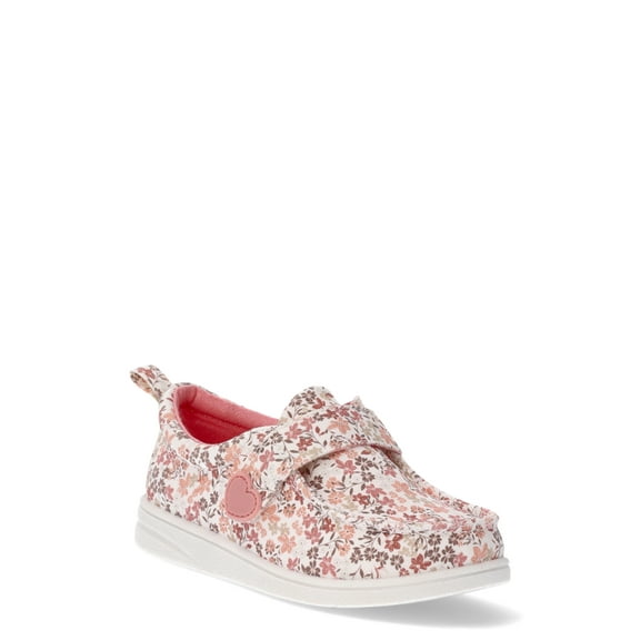 Wonder Nation Toddler Girl Moc Toe Shoes