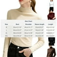 thumbnail image 2 of yillto Thermal Tops for Women Mock Neck Pullover Layered Slim Shirts Turtleneck Basic Warm Clothes, 2 of 6