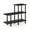 MultiColor, variant on Furinno 31.5"W x 11.61"D x 27.83"H 3-Shelf Freestanding Shelves, Espresso and Black