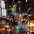 thumbnail image 5 of Angel Solar Wind Chime, Color Changing Solar Mobile Wind Chime Light for Home Party Yard Garden Outdoor Decor, Birthday for Mom, 5 of 9