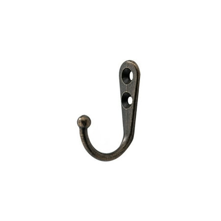 

Vintage Style Clothes Pants Zinc Alloy Single Hook Bathroom Hanger Hats Cap Wall Door Storage Hanging Holder Screw Mounted Bronze