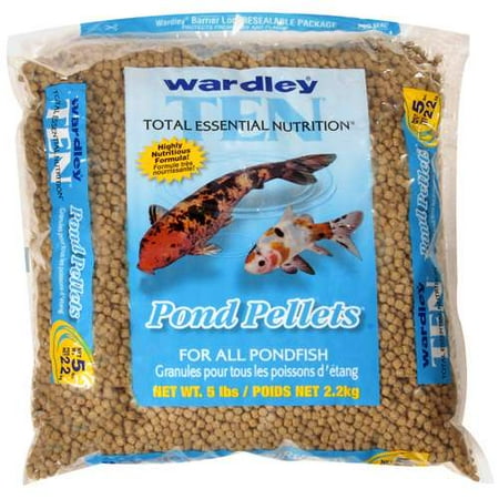 Wardley Pond Pellets For Koi & Goldfish, 5 lbs