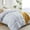Light Grey, variant on Down Alternative King Duvet Insert,Black, 106x90IN | All Season Warm Bedding Comforter, Box Stitching Design, Extra Soft and Breathable, Hotel Collection, Machine Washable
