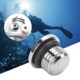 thumbnail image 1 of Bouchon Basse Pression, Bouchon de Plongée en Laiton Vis Régulateur de Plongée Ensemble de Plongée pour Réduire la Fatigue de la Mâchoire pour Améliorer le Temps de Réponse Respiratoire Bouchon Basse Pression, Bouchon Haute Pression, 1 of 7