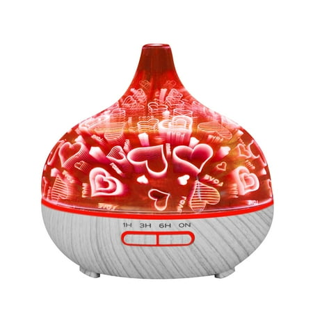 

Humidifiers for Bedroom 50% off Clearance! Night Light U ltrasonic Aroma Diffuser Essential Oil Humidifier Aromatherapy