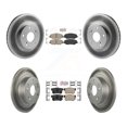 thumbnail image 1 of Transit Auto Front Rear Ceramic Pads and Coated Disc Brake Rotors Kit for Car 2005 Honda Accord Hybrid with 3.0L FULL HYBRID EV-GAS (FHEV) engine with 300mm Diameter Rotor KGA-101962, 1 of 11