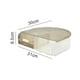 thumbnail image 2 of Caja de almacenamiento de huevos de desplazamiento automático Caja de huevos de plástico transparente en forma de U Caja de almacenamiento de huevos de albaricoque para cocina de una, 2 of 6