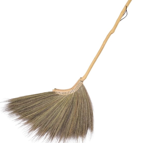 SN SKENNOVA Angle Broom with Loincloth Fabric Storage Bag, Extends to 42 in, 1 Count