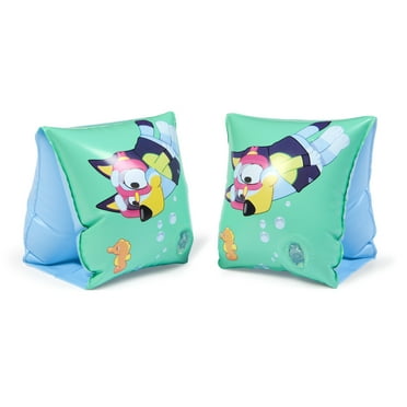 SwimWays Bluey Swimmies (Unisex), Arm Floaties for Kids Age 3-5
