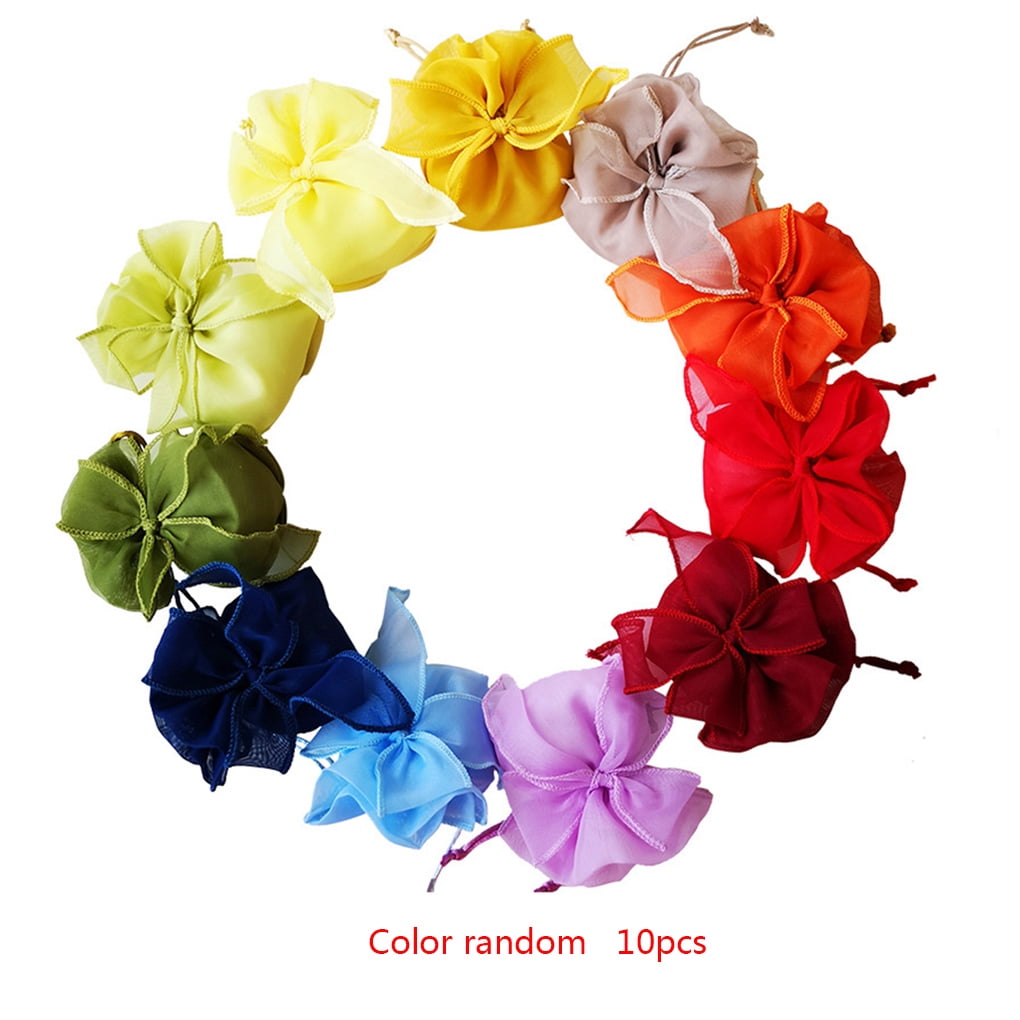 25 Pcs Organza Jewelry Wedding Party Pouch Drawstring Gift Candy Bags Gracious 