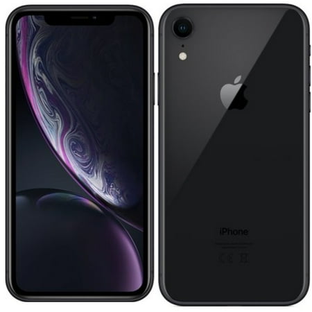 Apple iPhone XR, 64GB,TracFone , Black (Excellent Mint Condition, Used) 90 Day Warranty