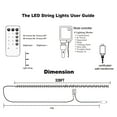 thumbnail image 2 of Guirnalda de luces navideñas Dazzle Bright 1000 LED, 100 m, 2 of 7