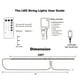 thumbnail image 2 of Guirnalda de luces navideñas Dazzle Bright 1000 LED, 100 m, 2 of 7
