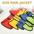 thumbnail image 5 of Uxcell Dog Raincoat, Dog Rain Jacket Waterproof Pet Rain Coat with Hooded Leash Hole,  (Blue, XS), Intended for Puppies, 5 of 7