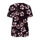 thumbnail image 5 of Blusa informal elegante de manga corta con cremallera y cuello redondo para mujer OAVQHLG3B Store lin121212, 5 of 5