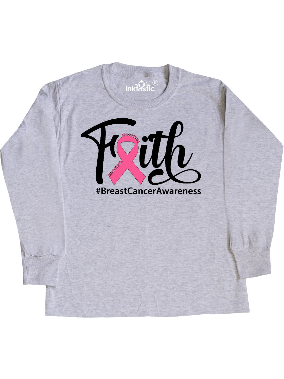 Inktastic Faith Breast Cancer Awareness 