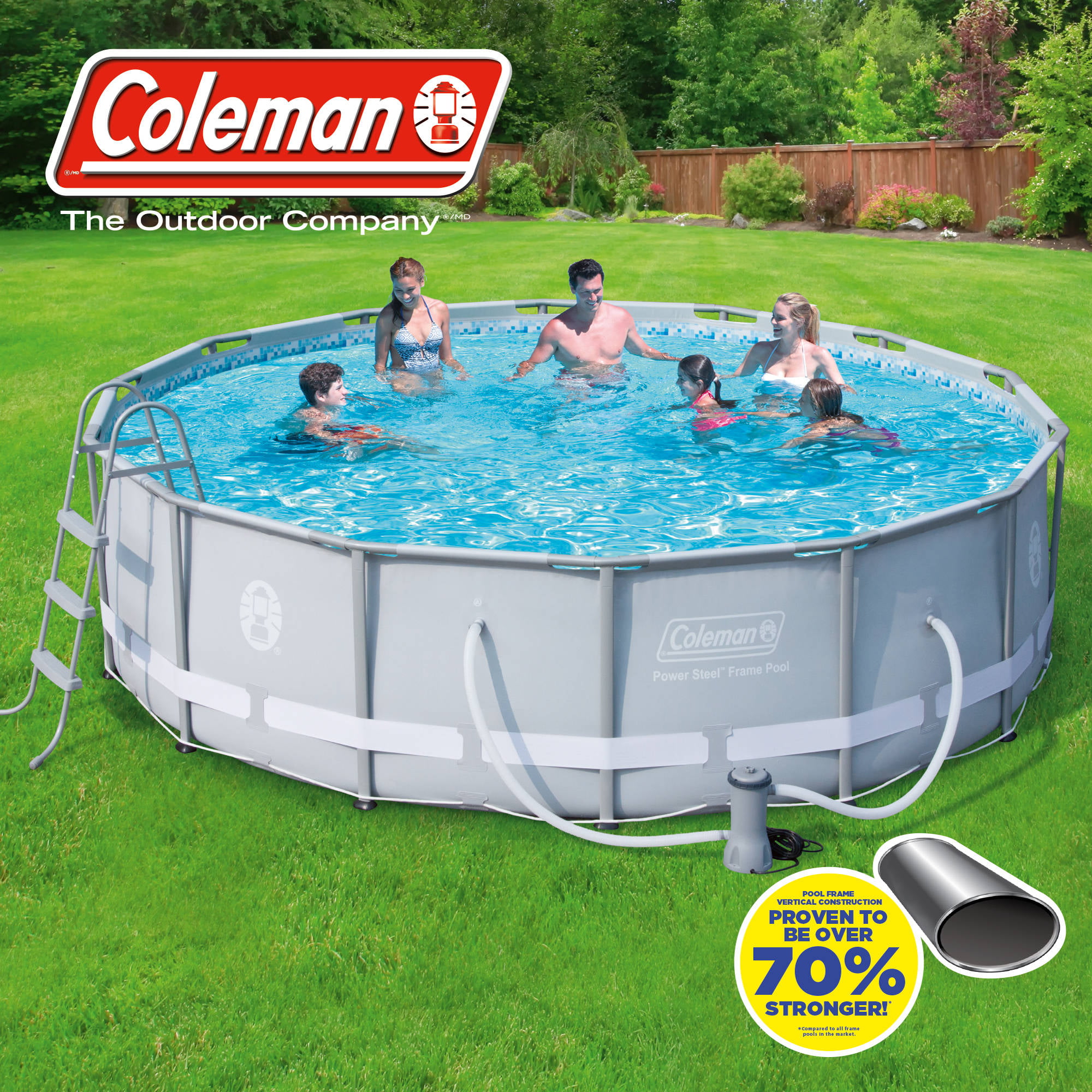 Bestway Power Steel 16 X 48 Frame Swimming Pool Set With Filter