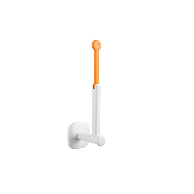 Bearachild Colgador montado en la pared Toallas colgantes ajustables Bolso Llaves Paraguas Titular Hogar Oficina Baño Gancho de almacenamiento de Juegos de accesorios de baño Naranja Bearachild HA073138-02