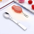 thumbnail image 1 of Agiferg  Outdoor Folding Travel Camping Utensil Stainless Pocket Spoon Fork, 1 of 2