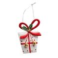 thumbnail image 4 of Christmas Tree Decorations, Christmas Decorative Hanging Pendant, Multi-Purpose Gift White, 4 of 9