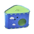 thumbnail image 3 of Nido portátil para gatos, transpirable y resistente. Cama para gatitos que protege de arañazos y rozaduras. Protege alfombras y sofás. Túnel acogedor. Azul, 3 of 8