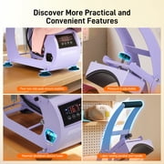Hat Heat Press Machine,GOCHIFIX Manual Hat Heat Press with 2pcs Interchangeable Platens for Caps Hats T-Shirts and HTV Iron On and Sublimation Projects,Purple