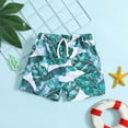 thumbnail image 2 of IFNWSV Boys Summer Shorts Print Drawstring Elastic Waist Quick Dry Nylon Beach Swim Pants Multicolor 3 Years, 2 of 7