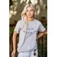 thumbnail image 3 of You Me and the Cat Couples Pet Lovers Women's Graphic T Shirt Tees Brisco Brands M, 3 of 5