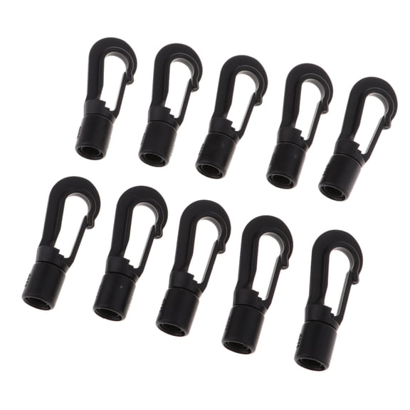 De Cuerda Elástico De Plástico De Kayak Maletas Sunnimix Clip elástico de gancho de cuerda