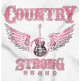 thumbnail image 2 of Country Strong Cowgirl Guitar Music Women's Long Sleeve T Shirt Brisco Brands S, 2 of 6