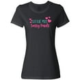thumbnail image 3 of Inktastic Little Miss Sassy Pants, Sassy, Sassy Girl, Hearts Women's T-Shirt, 3 of 5