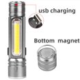 thumbnail image 5 of EUDIDV Portable Flashlight LED Flashlight,1000 Lumens Super Bright Flashlight, Zoomable, Rechargeable Flashlight With 4 Modes,, Powerful Handheld Flashlight Durable Torch Bright, 5 of 7