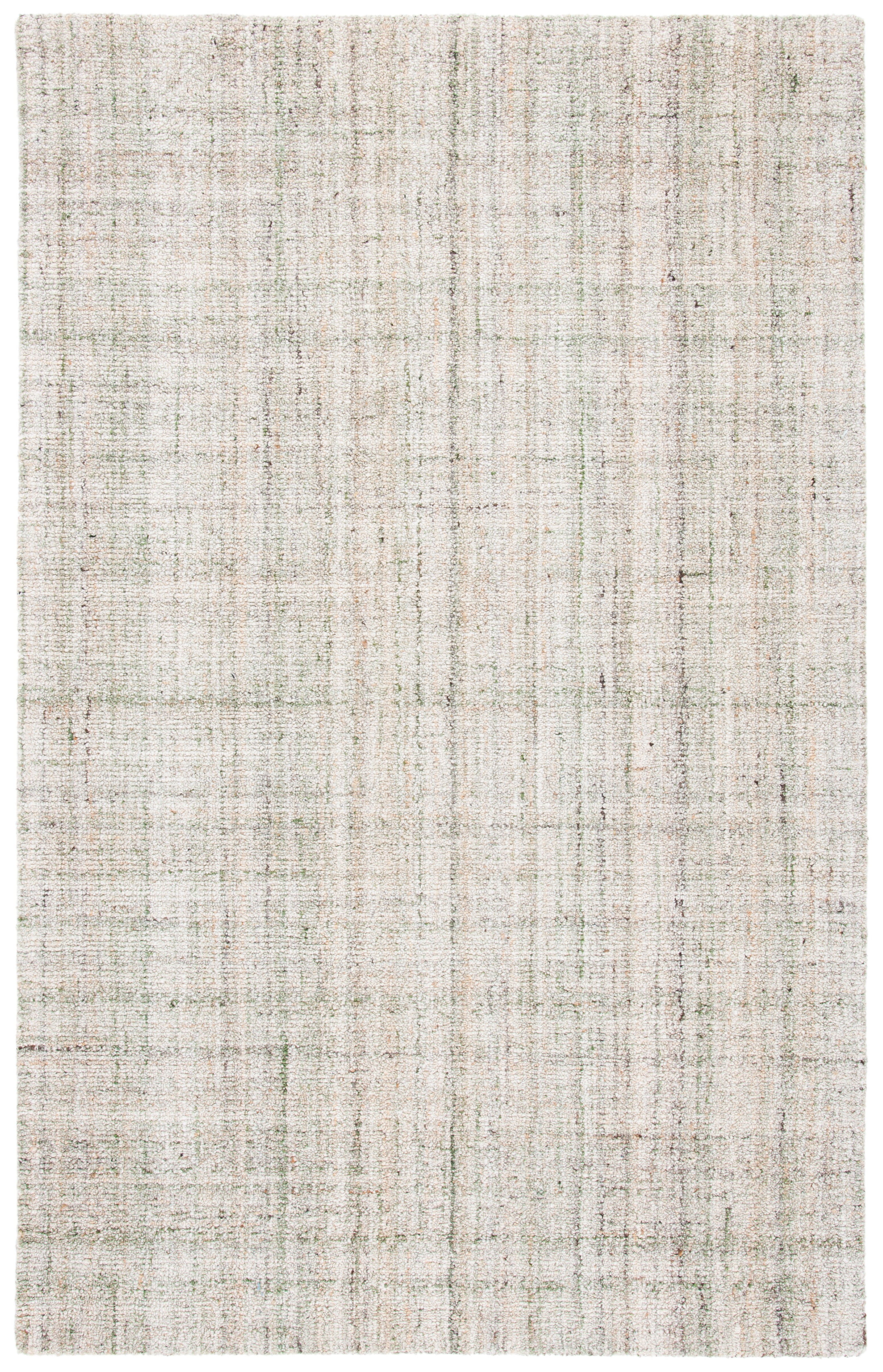 SAFAVIEH Abstract Jerrald Striped Area Rug, Green/Sage, 6' x 9'