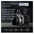 thumbnail image 2 of Fish Tank Filter Pump ,24V High Power Submersible Pump Fish Tank Filter Pump Water Pump Variable Frequency Ultra Power Saving Silent Aquarium Accessori ,Amazing Filtration Performance, 2 of 7