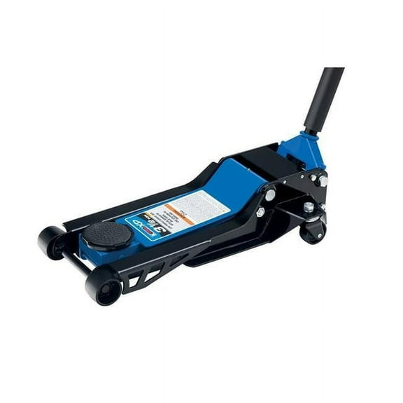 K Tool International KTIXD13002 3.5 Ton Low Profile Service Jack, 21.38 in Max Height, 108 lb