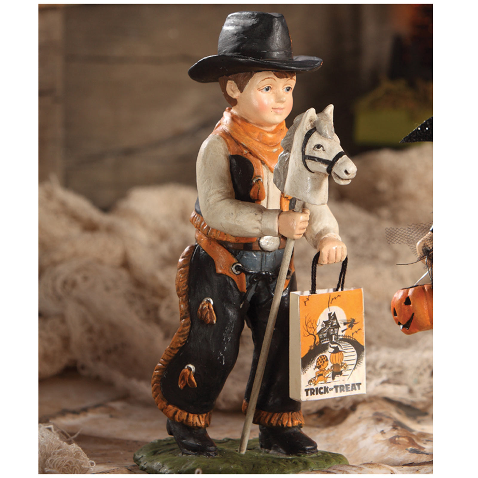 Halloween Cowboy Figurine Bethany Lowe New Trick or Treater - Walmart