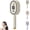 Cream, variant on Electric Steam Hair Brush,Rechargeable Anti‑Static Straightener,Portable Detangling,Nano Mist,Frizz Control (Purple)