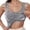 Light Gray, variant on Womens Padded Tank Top Cotton Ribbed Built in Bra Scoop Neck Camisole Top Fitted Sleeveless Basic T Shirts 2026 Casual Basic Cami Tanks(Khaki,S)