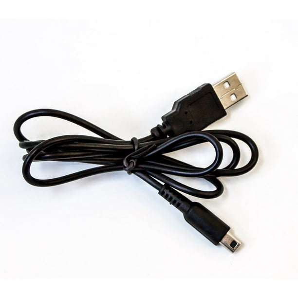 Old Skool USB Charge Cable for Nintendo 3DS, 3DS XL, NEW 3DS XL, 2DS