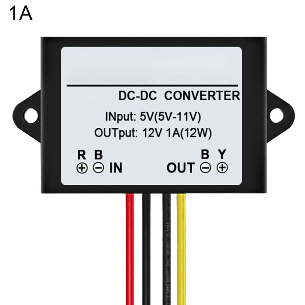 12V to 48V 1A 48W ABS STEP-UP DC/DC Power Converter Voltage Regulator